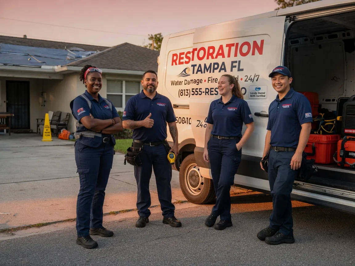 Water Damage Restoration company in Pearlington, MS
